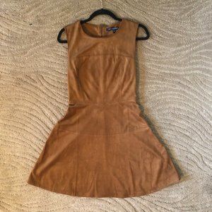 One Clothing Brown Suede Dress Size L